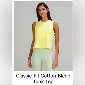 Lululemon cotton crop